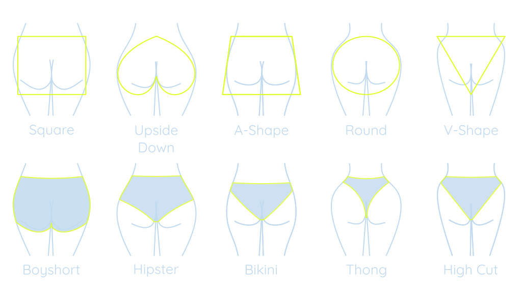 Butt Shapes Underwear